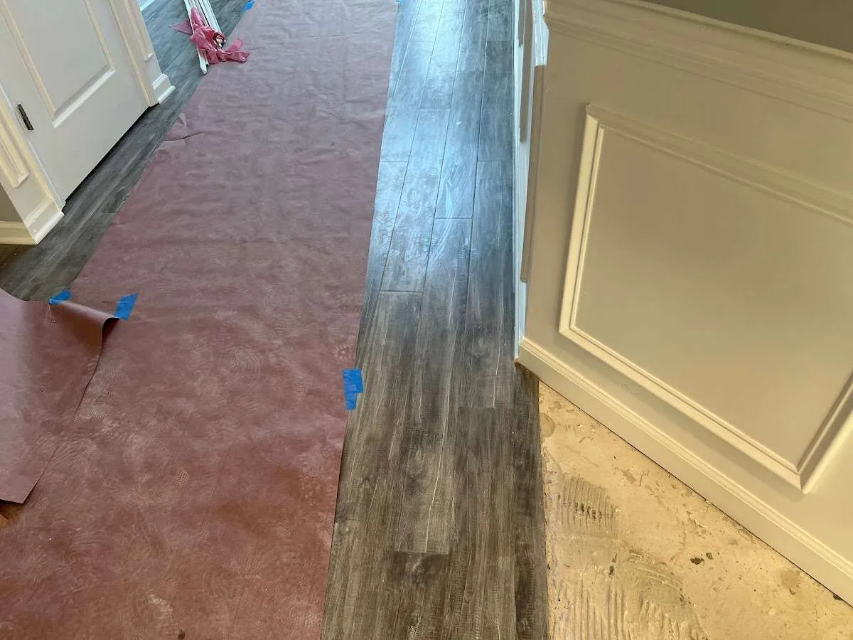 Completed marble shower restoration in Mobile